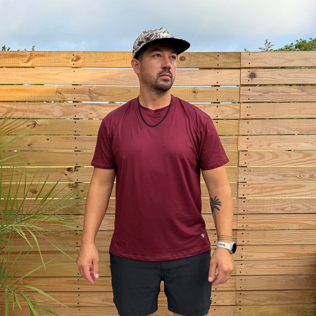 Lightweight coastal performance tee outdoors-60