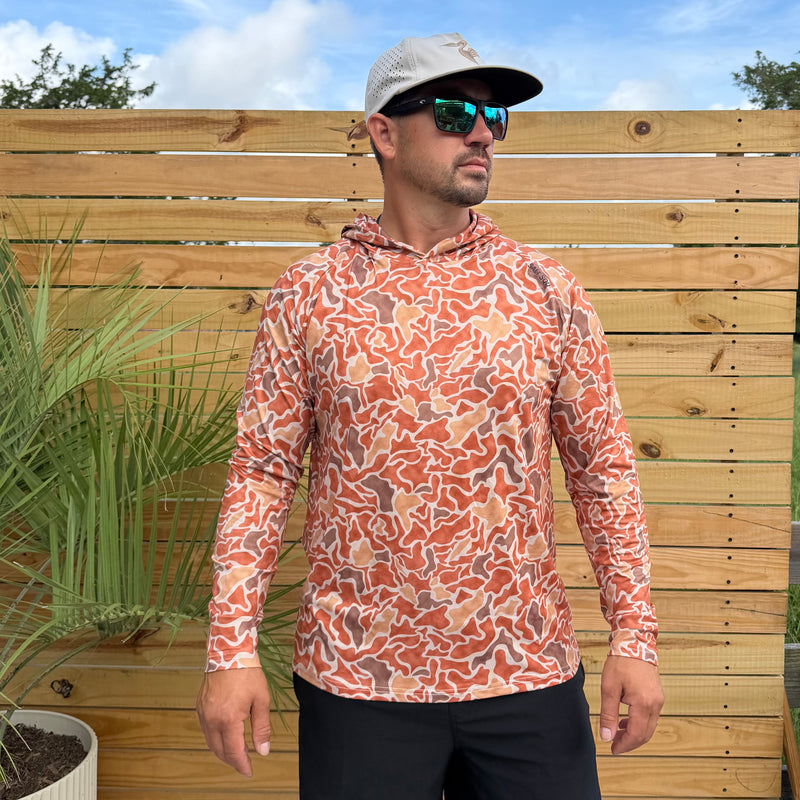 SqdDrift DWR Hoodie - Redfish Camo
