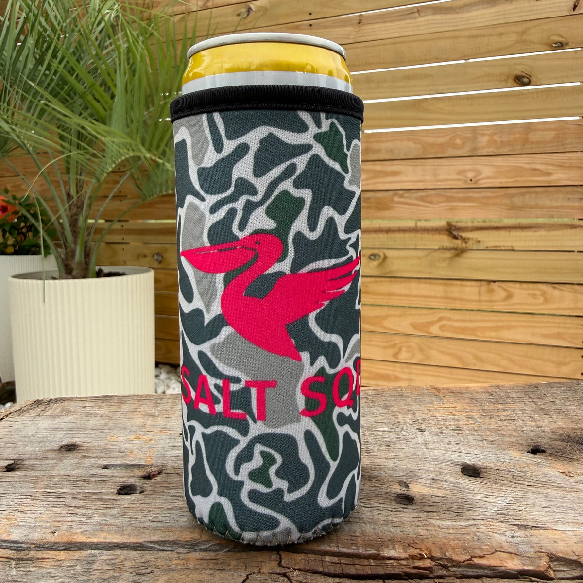 Salt SQD Slim Coozie