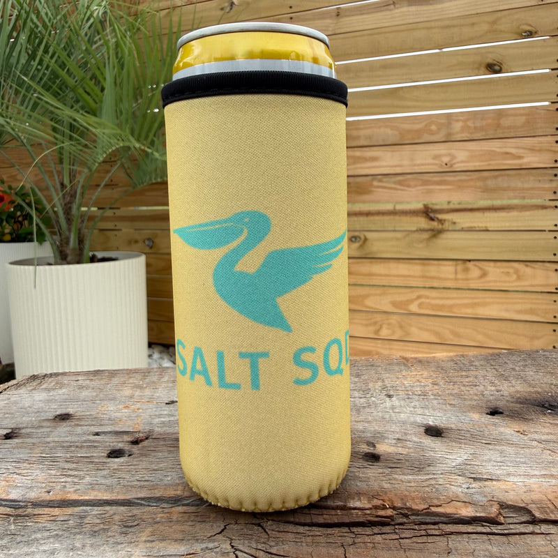 Salt Sqd Slim Coozie - Sunfaded