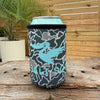 Salt SQD coozie in Marsh Camo with a textured camouflage pattern and lightweight insulation for standard cans.