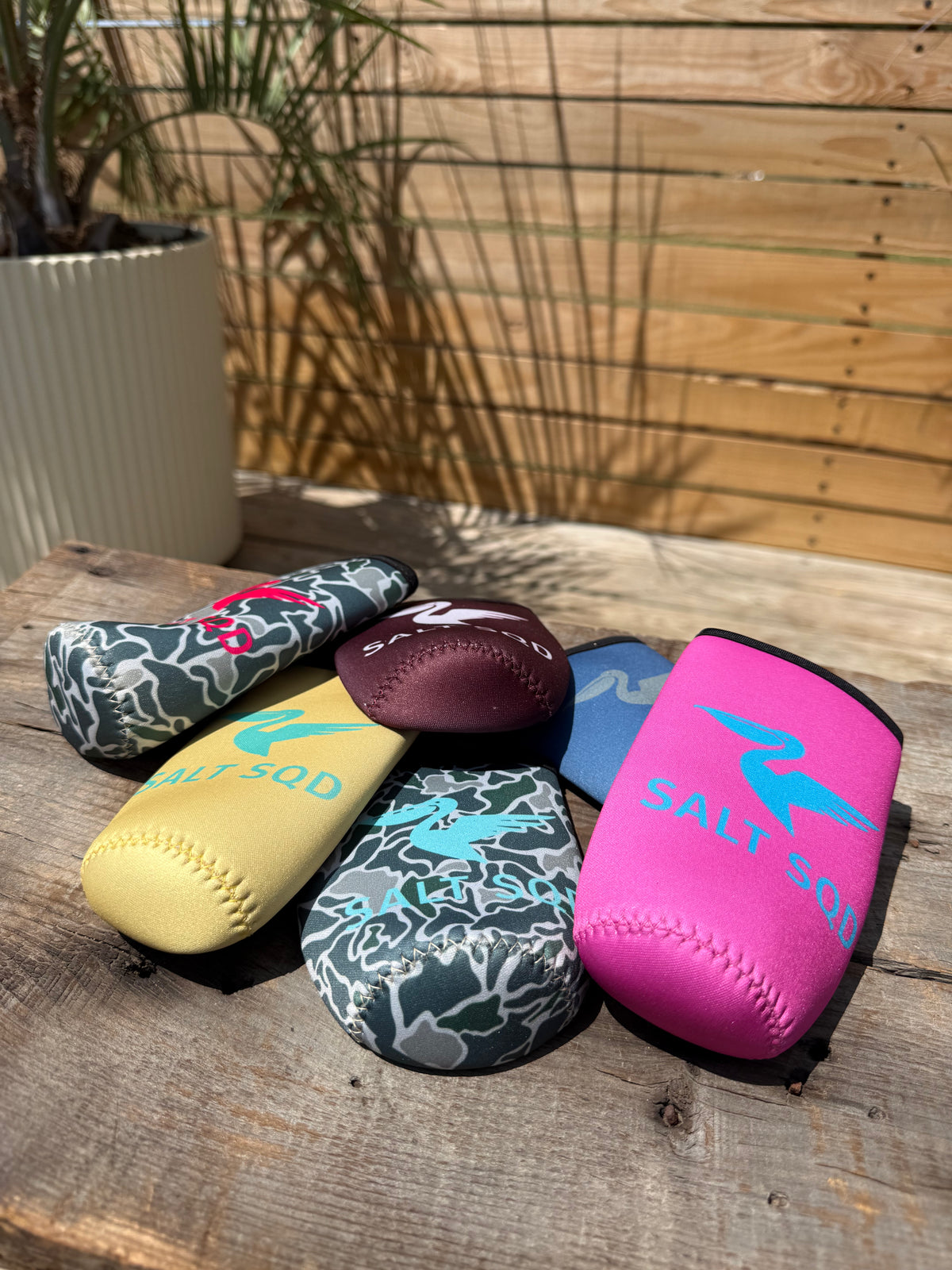 Salt Sqd Slim Coozie