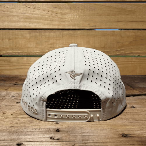 Salt SQD Coastal Core bundle, featuring a Bonefish perforated cap with adjustable snapback closure and embroidered logo.