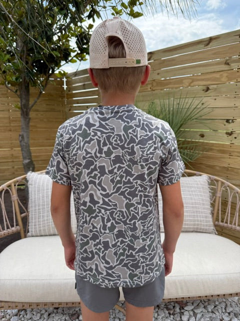 Soft youth saltwashed tee inspired by coastal living