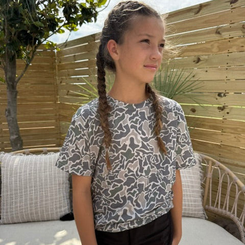 Lightweight youth vintage inspired apparel