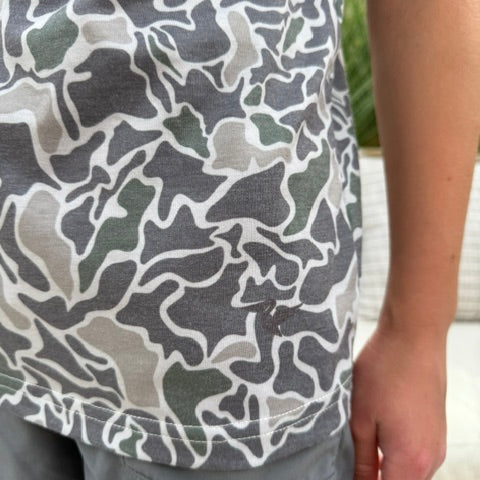 Youth coastal lifestyle tee